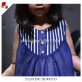 chiffon fabric stripe navy white toddler dress